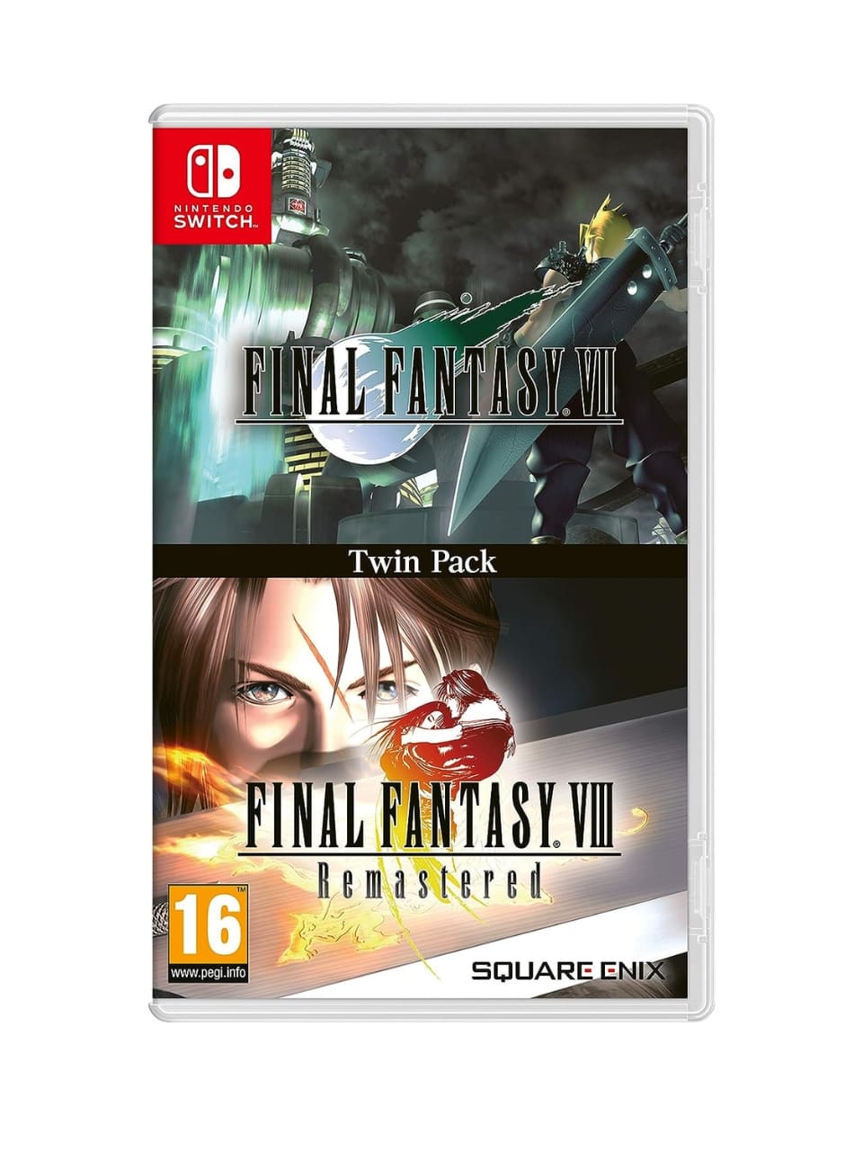 Final Fantasy VII + Final Fantasy VIII Remastered: Twin Pack - Nintendo Switch